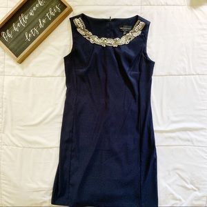 Beautiful dress with beaded collar